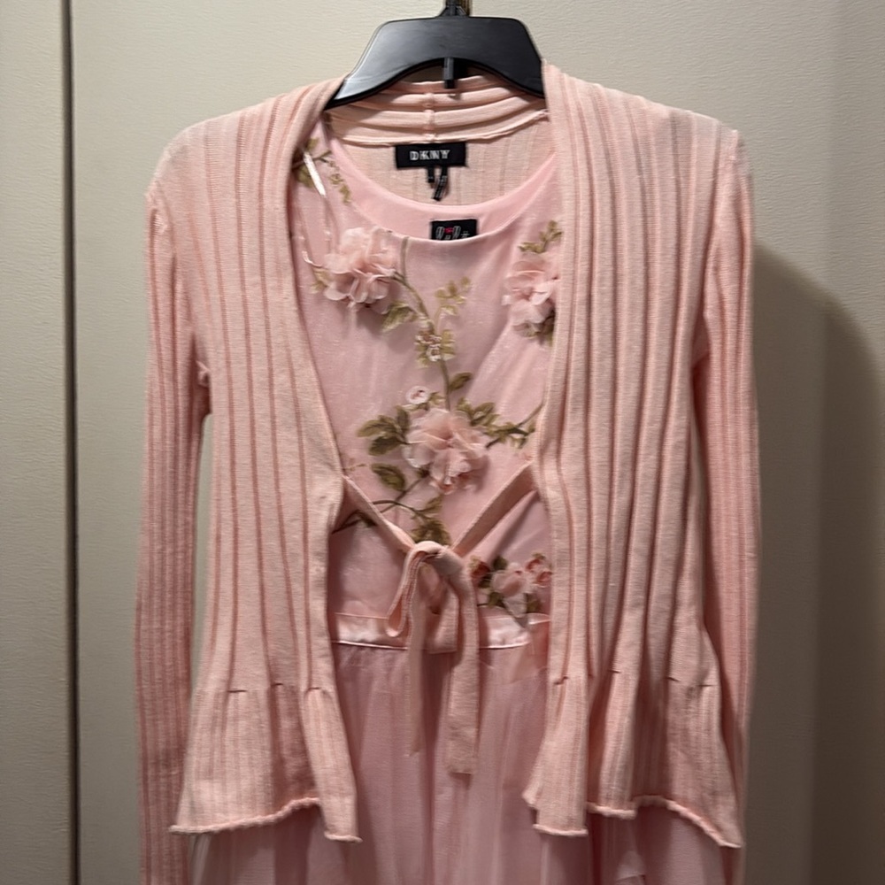 Lilt Pink Floral Kids Dress - Picture 6 of 8